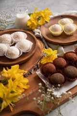 Brigadeiros Chocolate brazilian brasilian dessert sweet food traditional