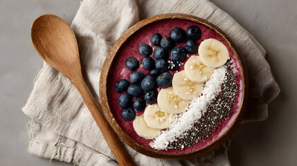 Delicious Berry Smoothie Bowl Recipe Healthy Breakfast Idea