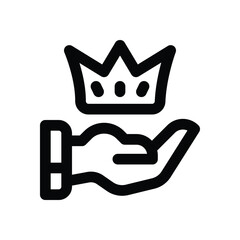 premium line icon. Clean and minimalist vector icon for websites, mobile apps, presentations, and logos. Fully scalable and customizable for any project.