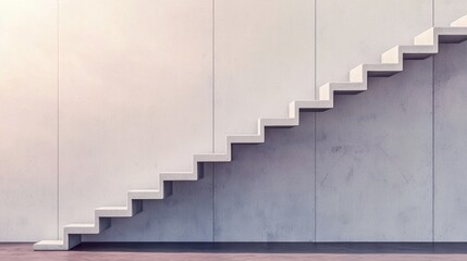Staircase in a room