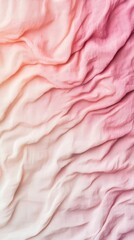 Fototapeta premium Pink fabric, ombre dyed, softly draped.