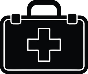 First Aid Kit Icon Vector Illustration