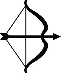 Archery Bow Icon Vector Illustration