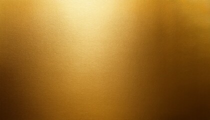light shining on golden stainless wall gradient grainy golden abstract background with noise texture effect