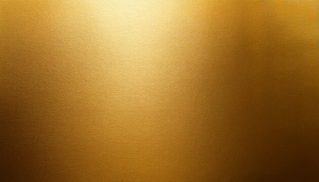 light shining on golden stainless wall gradient grainy golden abstract background with noise texture effect
