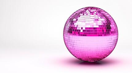 Pink Disco Ball Sparkle Party Vibes.