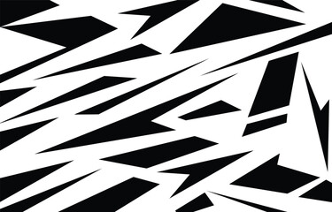 Abstract background with diagonal sharp and spike line pattern