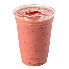 Smoothie isolation on transparent background