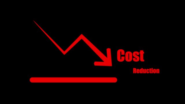 red color arrow sign showing the business cost reduction  concept on black background.
quality controlefficiencystrategysustainabilityicondigitalabstractcurrencychartanalysiseconomyfinancegraphgraphic