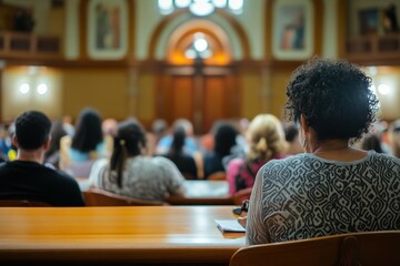 A city council meeting on diversity inclusion is interrupted by a passionate speech from a community member, challenging the current norms What are the hidden stories