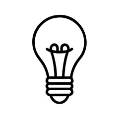 Icon of a Light Bulb