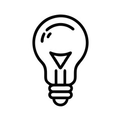 Icon of a Light Bulb