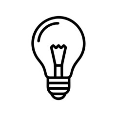 Icon of a Light Bulb