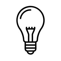 Icon of a Light Bulb