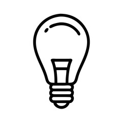 Icon of a Light Bulb