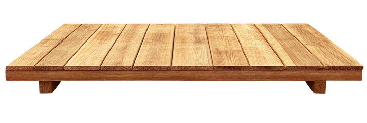 Wood Balcony Table  isolated on a transparent background