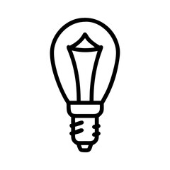 Obraz premium Icon of a Light Bulb