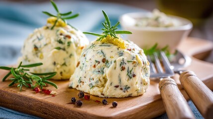 Herbed Butter Domes Gourmet Flavor Burst.