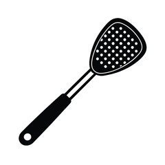 a side potato masher modern minimal vector art silhouette
