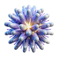 Naklejka premium fireworks explosion frozen in time vector illustration