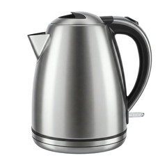 Stainless steel electric kettle with handle and spout