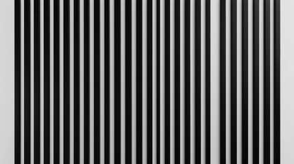 A series of vertical black and white stripes.