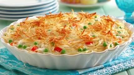 Chicken Noodle Casserole Comfort Food Elegance.