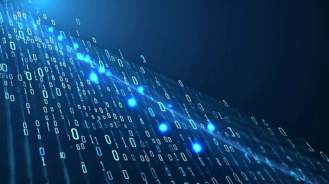 Digital binary code stream