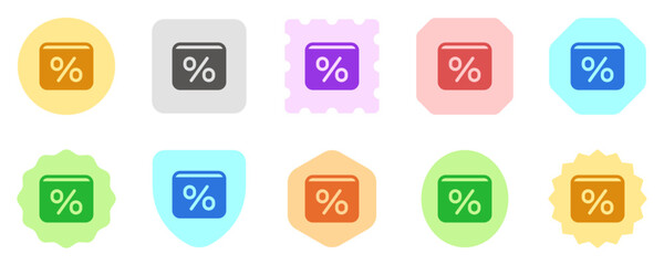 Editable online discount, sale vector icon. SEO, marketing, business. Part of a big icon set family. Perfect for web and app interfaces, presentations, infographics, etc