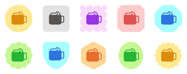 Editable cafe latte vector icon. Cafe, coffee shop, restaurant, drink, beverages. Part of a big icon set family. Perfect for web and app interfaces, presentations, infographics, etc