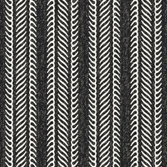 Monochrome Grain Herringbone Stripe Pattern