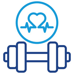 Heart Fitness Icon