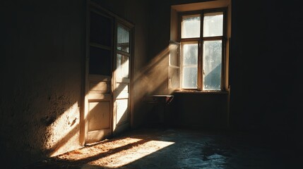 Cozy Room Interior with Window and Chair