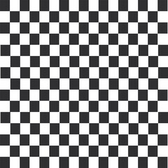 Fototapeta premium Black and white chess board, chess board vector design.