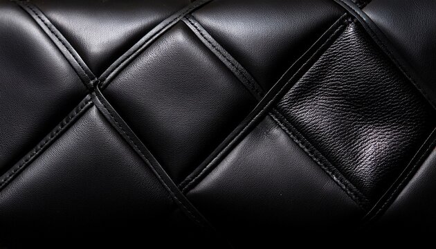 a background made out of black leather simple stret ched leather highest quality