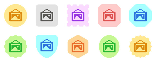 Editable painting vector icon. Part of a big icon set family. Perfect for web and app interfaces, presentations, infographics, etc