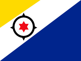 Flag of BO - Bonaire