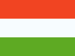 Obraz premium Flag of Hungary
