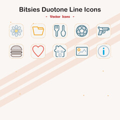 Bitsies Duotone Line Icons