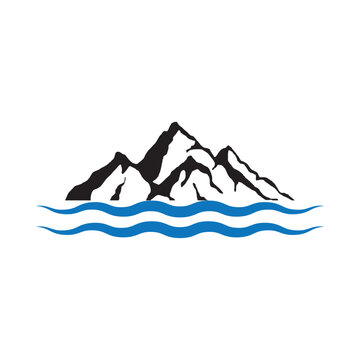Mountain Illustration Icon