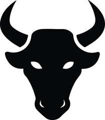 Greek Minotaur Head Vector | Elegant and Powerful Horned Creature Illustration in Clean Line Style for Mythological Branding and Ancient-Inspired Designs