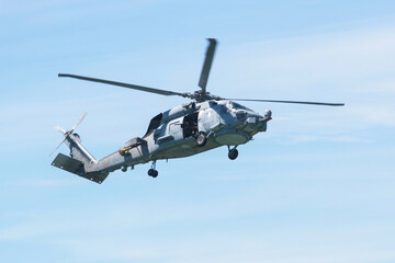 military maneuvers. Infantry, aviation and navy landing	