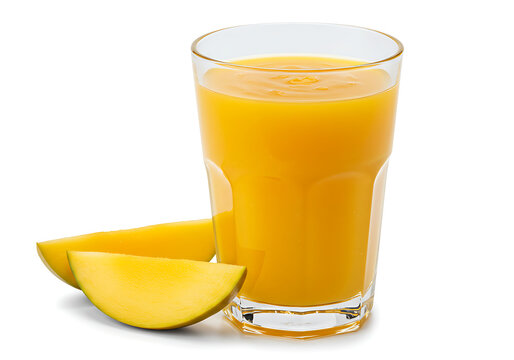 Copo de suco de manga