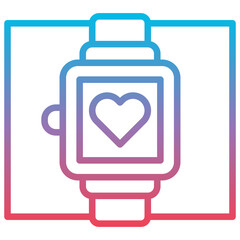 Obraz premium Heart Monitor Icon