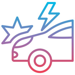 Car Crash Icon