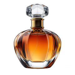 Buy luxury perfume bottle amber liquid fragrance scent for women online on transparent background