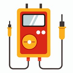 Multimeter on White Background