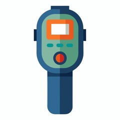 Fototapeta premium Photometer on White Background