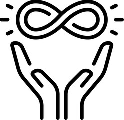 all inclusive illustration on a white background    