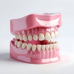 Obraz premium Dental Model with Healthy Teeth